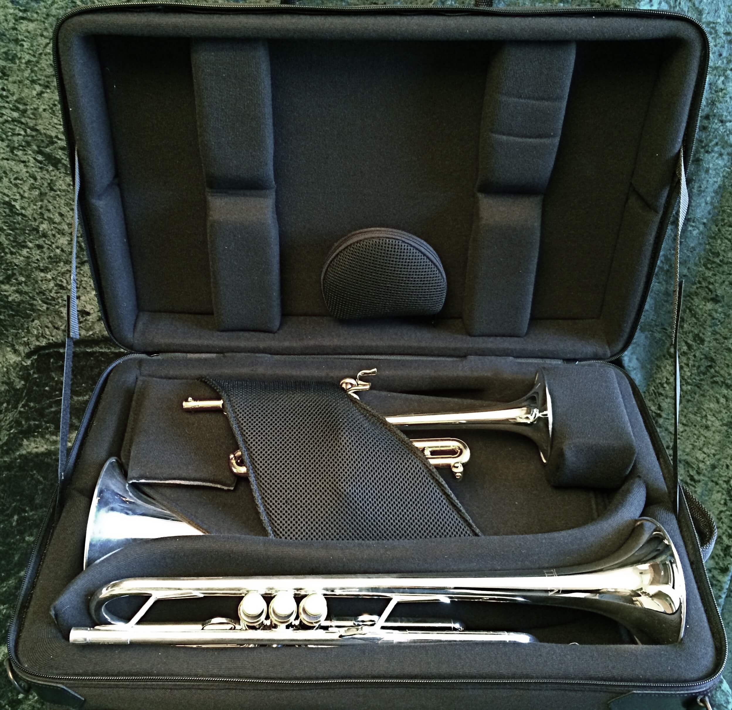 Best Deal for a Double Case on ! Double Trumpet Case Fits 2 trumpets 